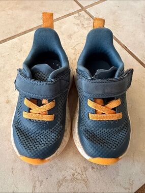 Target Blue and Orange Kids Athletic Sneakers